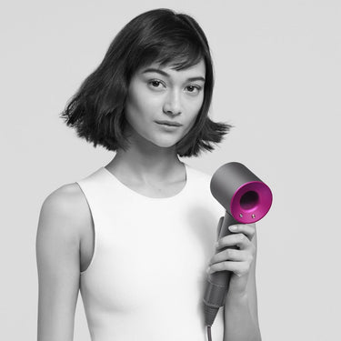 Dyson Supersonic Hair Dryer - Iron/Fuchsia - Refurbished