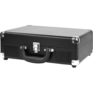 Victrola Journey Portable Bluetooth 3-Speed Suitcase Record Player, Black