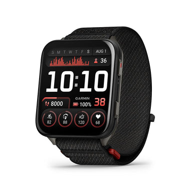 Garmin Venu X1 Premium GPS Smartwatch Black Titanium with 24mm Band Bundle