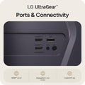 LG 32" Ultragear G6 QHD 2560x1440 200Hz 1ms 16:9 IPS Gaming Monitor, Black