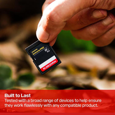 Sandisk NEW! 128GB Extreme PRO SD UHS-I V30 Memory Card, Up to 250MB/s Read (New 2026)