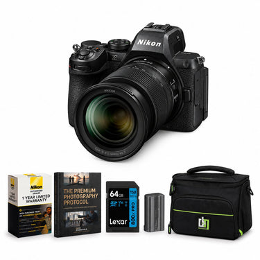 Nikon Z5 II with 24-70mm f/4 S Lens Mirrorless Camera Black + Deco Essentials eBook