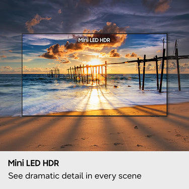 Samsung 65" Mini LED M70H 4K 3840x2160 Vision AI Smart TV, Titan Black (2026)