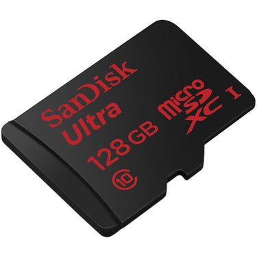 Sandisk Ultra microSDXC 128GB UHS-I Class 10 Memory Card w/ Adapter (Up to 80MB/s)