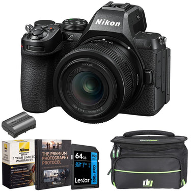 Nikon Z5II FX Full-Frame Mirrorless Camera w/ 24-50mm Lens Kit +Deco Essentials eBook