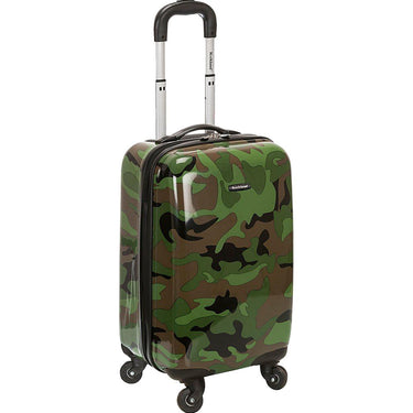 Rockland Safari Hardside 20" Spinner Wheel Carry-On Luggage, Camo (F191)