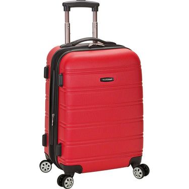 Rockland Melbourne Hardside 20" Expandable Spinner Carry-On Luggage, Red (F145)