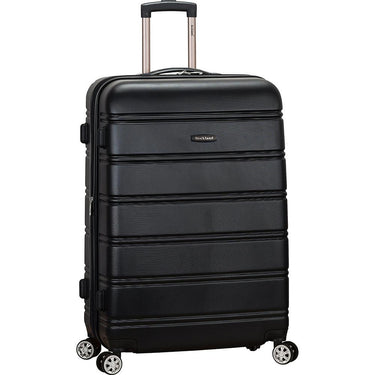 Rockland Melbourne Hardside 28" Expandable Spinner Wheel Luggage, Black (F1603)
