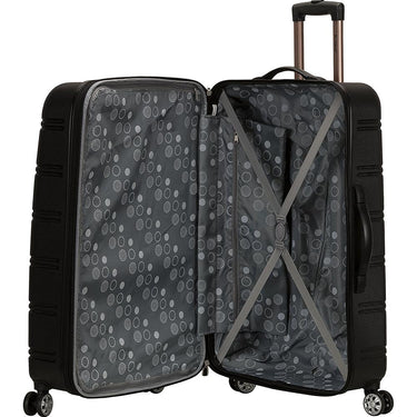 Rockland Melbourne Hardside 28" Expandable Spinner Wheel Luggage, Black (F1603)