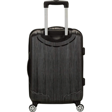 Rockland Melbourne Hardside 20" Expandable Spinner Carry-On Luggage, Metallic (F145)