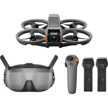 DJI Avata 2 Fly Smart Combo (3x Bat) w/ FPV Drone Goggles + RC Motion 3 Bundle