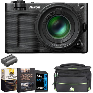 Nikon ZR Cinema Camera, 6K Full-Frame, RED  (50mm Lens Kit) + Deco Essentials eBook
