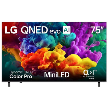 LG 75" QNED evo AI QNED84B Mini LED 4K Smart TV w/ 1 YR Warranty Bundle