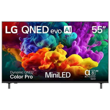 LG 55" QNED evo AI QNED84B Mini LED 4K Smart TV w/ Accessories Bundle