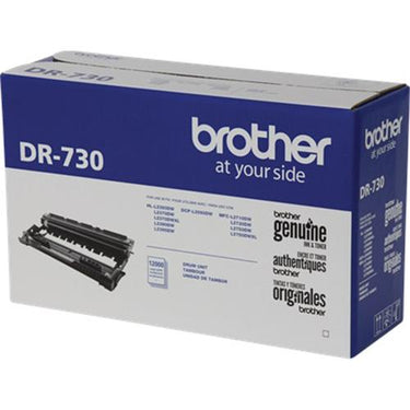 Brother Genuine DR730 Drum Unit, Up to 12,000 Page Yield (Not a Toner) + Printer eBook