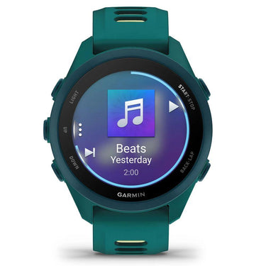 Garmin Forerunner 170 Music Teal Green/Citron with Charging Bundle
