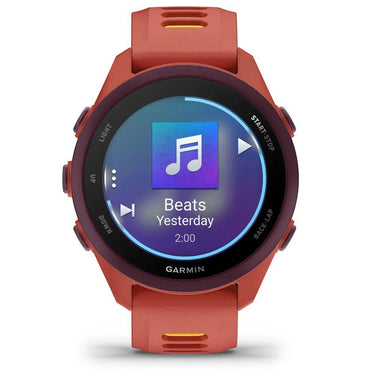 Garmin Forerunner 170 Music Red Pink/Mango with Charging Bundle