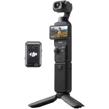 DJI Osmo Pocket 3 Creator Combo 4K 120fps Handheld 3-Axis Gimbal + 2x Mini Lapel Mic