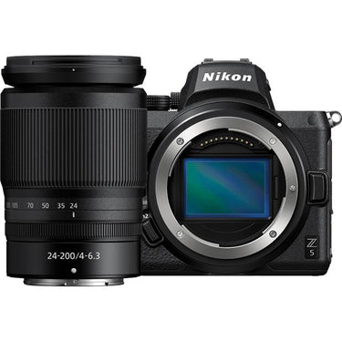 Nikon Z5 Full Frame Mirrorless Camera Body FX + 24-200mm Lens  + Deco Essentials eBook