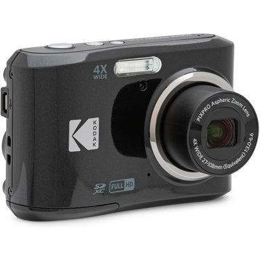 Kodak PIXPRO FZ45 16MP Digital Camera, Black FZ45BK + 64GB Accessories Bundle