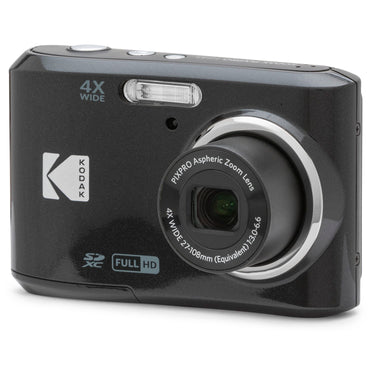 Kodak PIXPRO FZ45 16MP Digital Camera, Black FZ45BK + 64GB Accessories Bundle