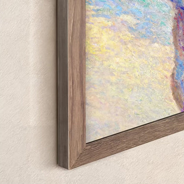 LG Natural Wood Magnetic Frame for 55 Inch Gallery TV