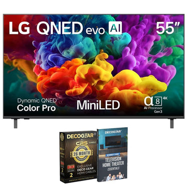 LG 85" QNED evo AI QNED84B Mini LED 4K Smart TV + 26 Month Protection Bundle