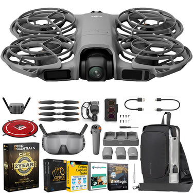 DJI Neo 2 Motion Fly More Combo + Extended Warranty Accessory Kit Bundle