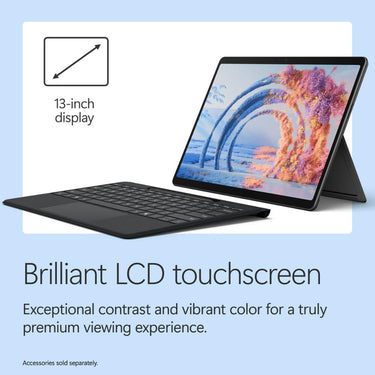 Microsoft Surface Pro 13" Snapdragon X2 Plus (10 core), 16GB RAM 512GB SSD, Black
