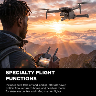 Vivitar SkyFlow GPS Foldable 4K UHD Video Drone (DRCSCX2)