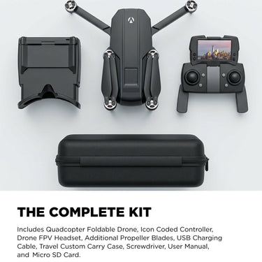 Vivitar SkyVision 4K Ultra HD GPS Foldable Video Drone (DRCSC5)