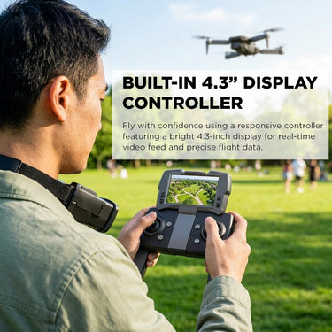 Vivitar SkyVision 4K Ultra HD GPS Foldable Video Drone (DRCSC5)