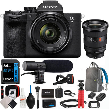Sony a7 V Full-Frame Mirrorless Camera (28-70mm + 16-35mm) Dual Lens Bundle