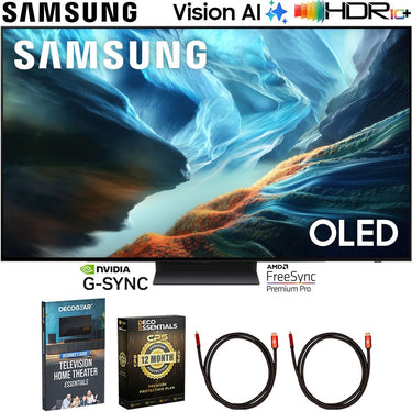 Samsung 65 inch S90H OLED 4K UHD AI Smart TV 2026 with 1 Year Protection Bundle