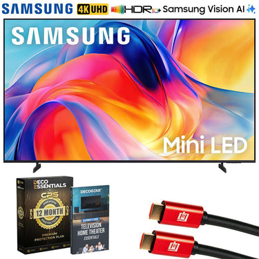 Samsung 65" Mini LED M70H 4K Vision AI TV, Titan Black (2026) w/ 1 YR Warranty Bundle