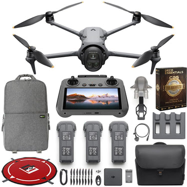 DJI Mavic 4 Pro Triple Camera Drone Fly More Combo (RC 2) + Extended Warranty Kit