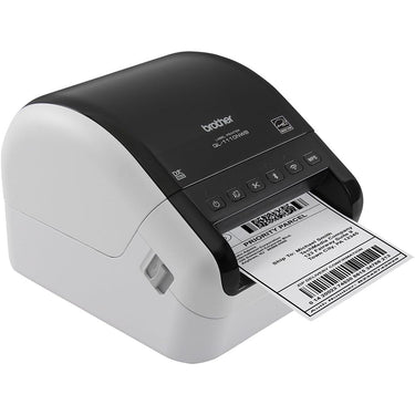 Brother Wide Format Wireless Monochrome Label Printer with Labels and Guidebook