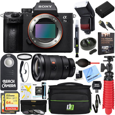 Sony a7III Full-frame Mirrorless 24.2MP Camera Body + FE 16-35mm Zoom Lens Bundle