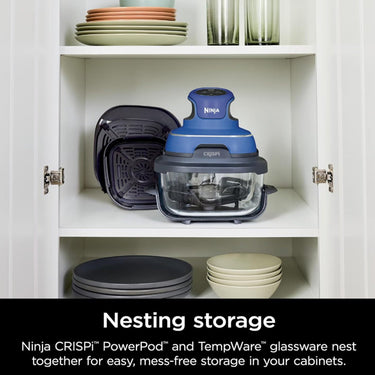 Ninja CRISPi 5-in-1 Portable Glass Air Fry Cooking System FN103CO (Refurbished)