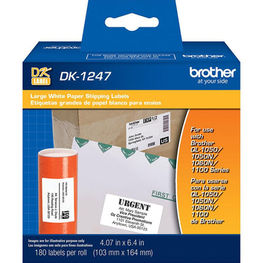 Brother Wide Format Wireless Monochrome Label Printer w/ Deco Essentials Guide Bundle