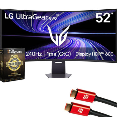 LG 52" UltraGear evo 5K2K 240Hz Curved Gaming Monitor w/ 26 Month Protection Bundle