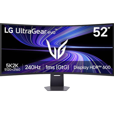 LG 52" UltraGear evo 5K2K 240Hz Curved Gaming Monitor w/ 26 Month Protection Bundle
