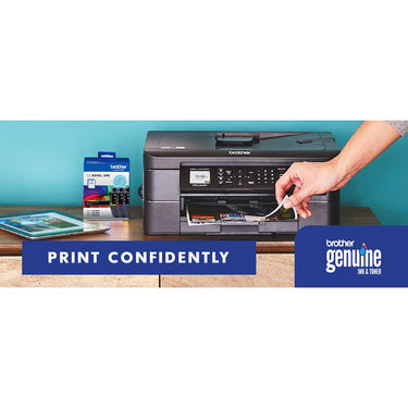 Brother Genuine LC401XL 5-Pack Ink Cartridges + Deco Essentials Printer eBook