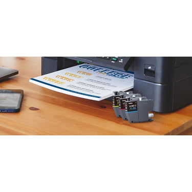 Brother Genuine LC401XL 5-Pack Ink Cartridges + Deco Essentials Printer eBook