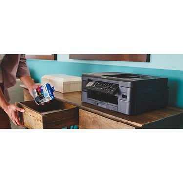 Brother Genuine LC401XL 5-Pack Ink Cartridges + Deco Essentials Printer eBook