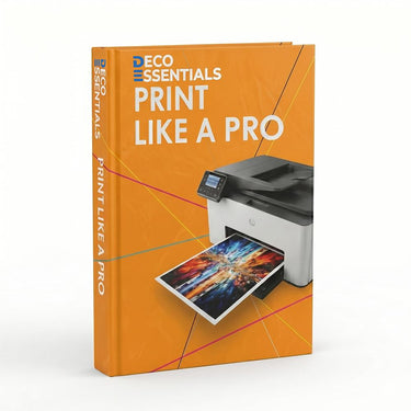 Brother Genuine LC401XL 5-Pack Ink Cartridges + Deco Essentials Printer eBook