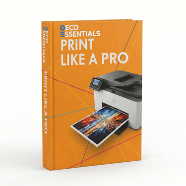 Brother Genuine LC401XL 5-Pack Ink Cartridges + Deco Essentials Printer eBook