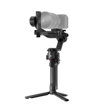 DJI RS 5 Camera Stabilizer + 2x 3.5mm Clip-On Mini Lapel Mic + Smartphone Ring Light