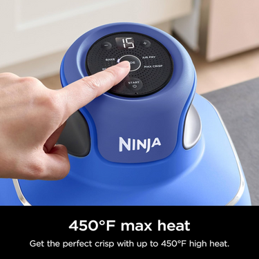 Ninja CRISPi 5-in-1 Portable Glass Air Fry Cooking System (Renewed) + 5 Pcs Knife Set