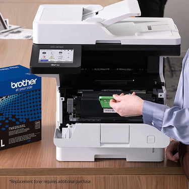 Brother Business Monochrome Laser All-in-One Printer with Guide & Printer Cable
